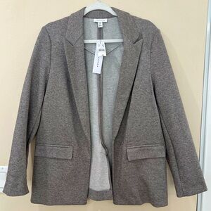 Topshop Jersey Blazer | Light Grey | sz 8